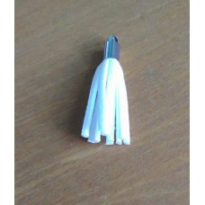 Tassel 26 mm branco uma unidade