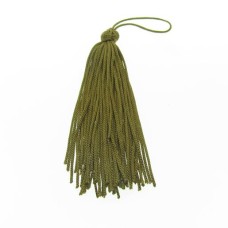 Tassel 8 cm Marrom 1 Unidade