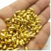 Arroz de ABS dourado 04x08 mm 10 gramas aprox. 170 unidades