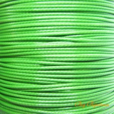 Fio encerado coreano verde 1 mm 10 metros