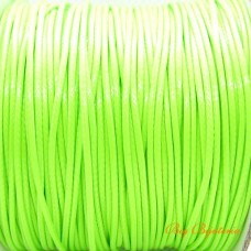 Fio encerado especial verde neon 1 mm 10 metros