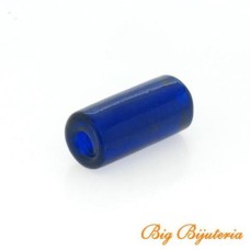 Murano25x12 mm Azul Escuro uma unidade