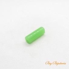 Murano 30x2 mm verde leitoso uma unidade