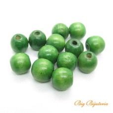 Madeira verde 15 mm bola 25 g aprox. 19 unidades