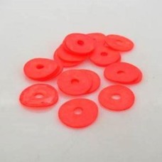 Resina Laranja Fluorescente 16 mm Disco 10 g 76  unidades