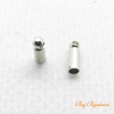 Terminal níquel 2.5x07 mm furo 2.5mm 10 unidades