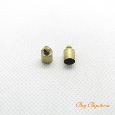 Terminal ouro velho 06x10 mm furo 5.5 mm 10 unidades